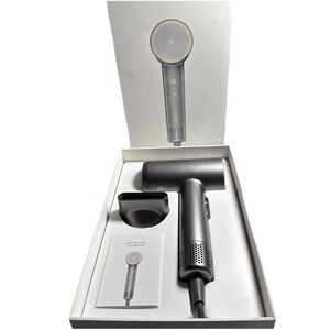 NEW LILLIDURO Gray Hair Dryer with Attachment